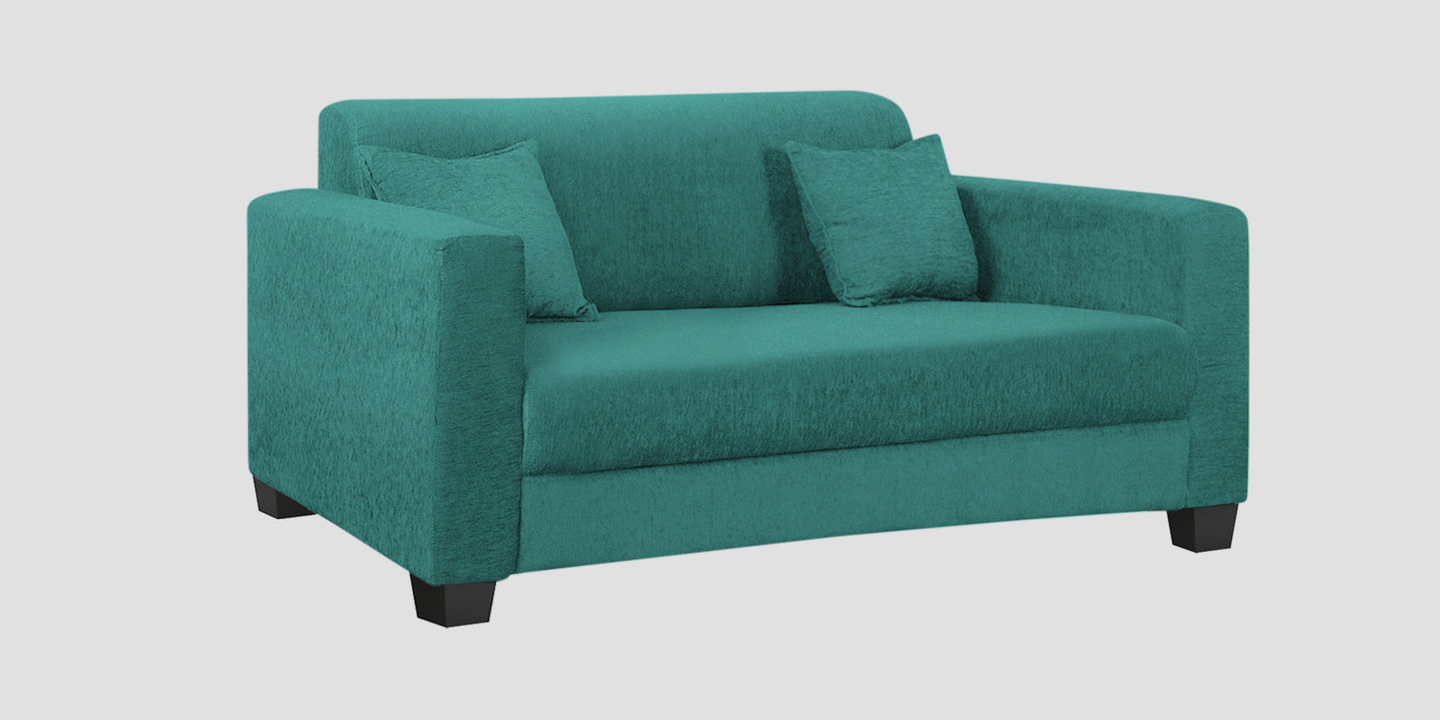 Nebula Fabric 2 Seater Sofa In Sea Green Colour - Febonic Living