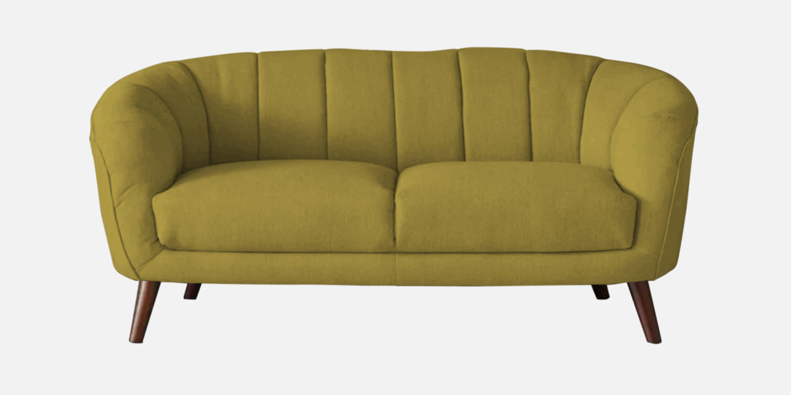 Benjamin Fabric 2 Seater Sofa In Parrot Green Colour - Febonic Living