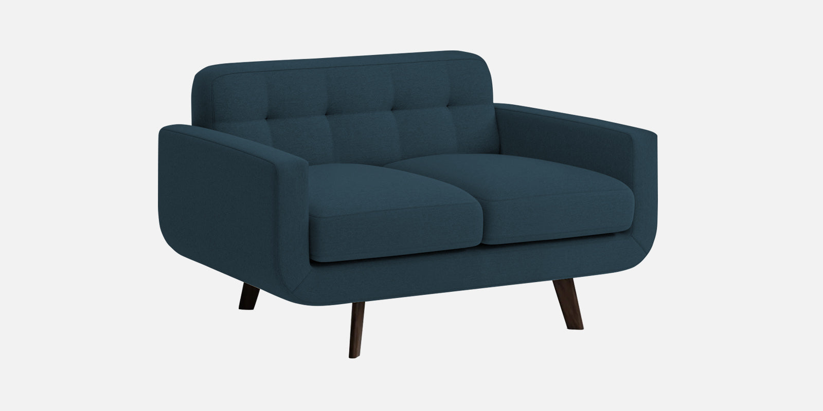 Marsela Fabric 2 Seater Sofa In Cool Blue Colour - Febonic Living