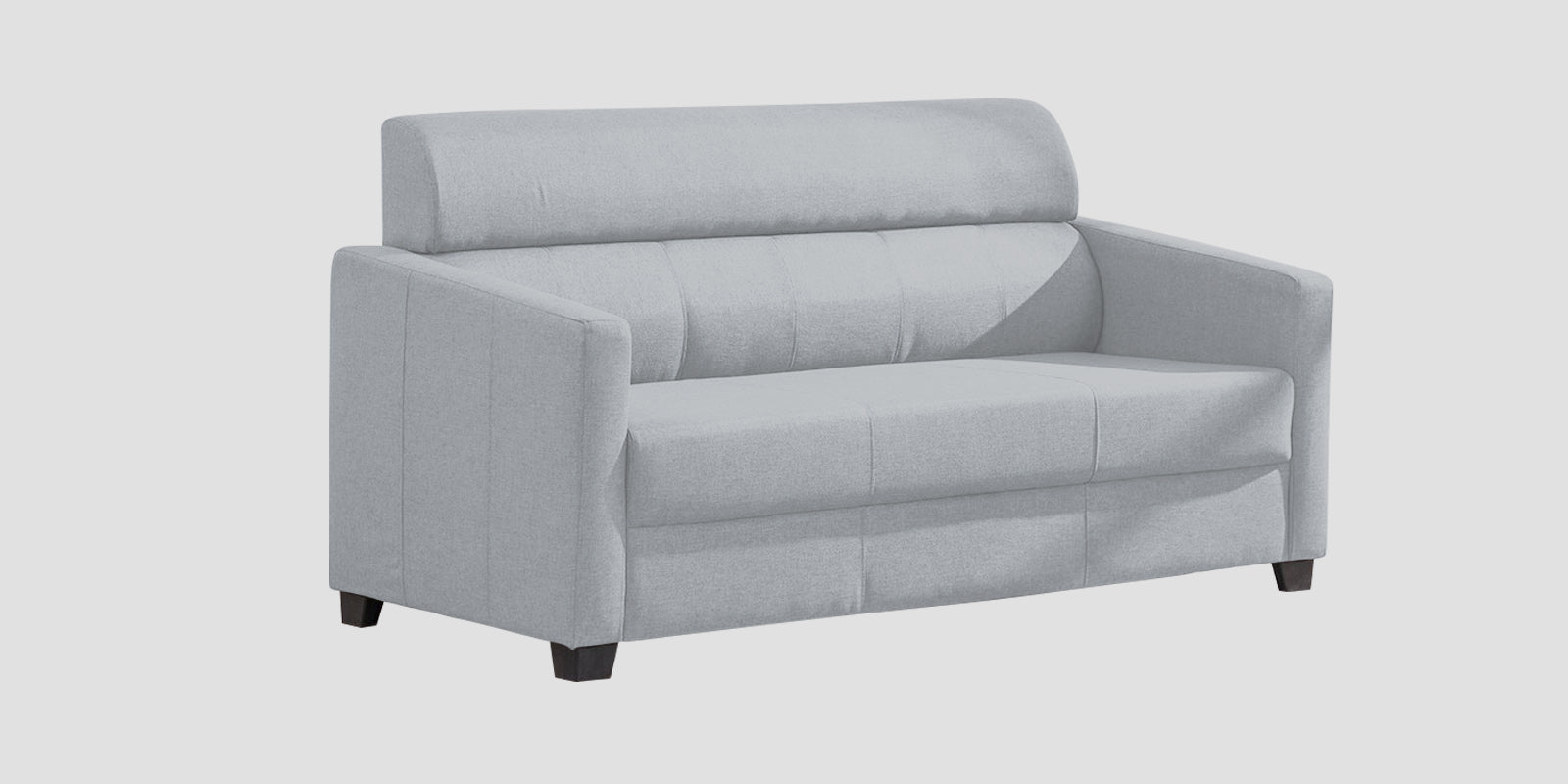 Devo Fabric 3 Seater Sofa In Coin Grey Colour - Febonic Living