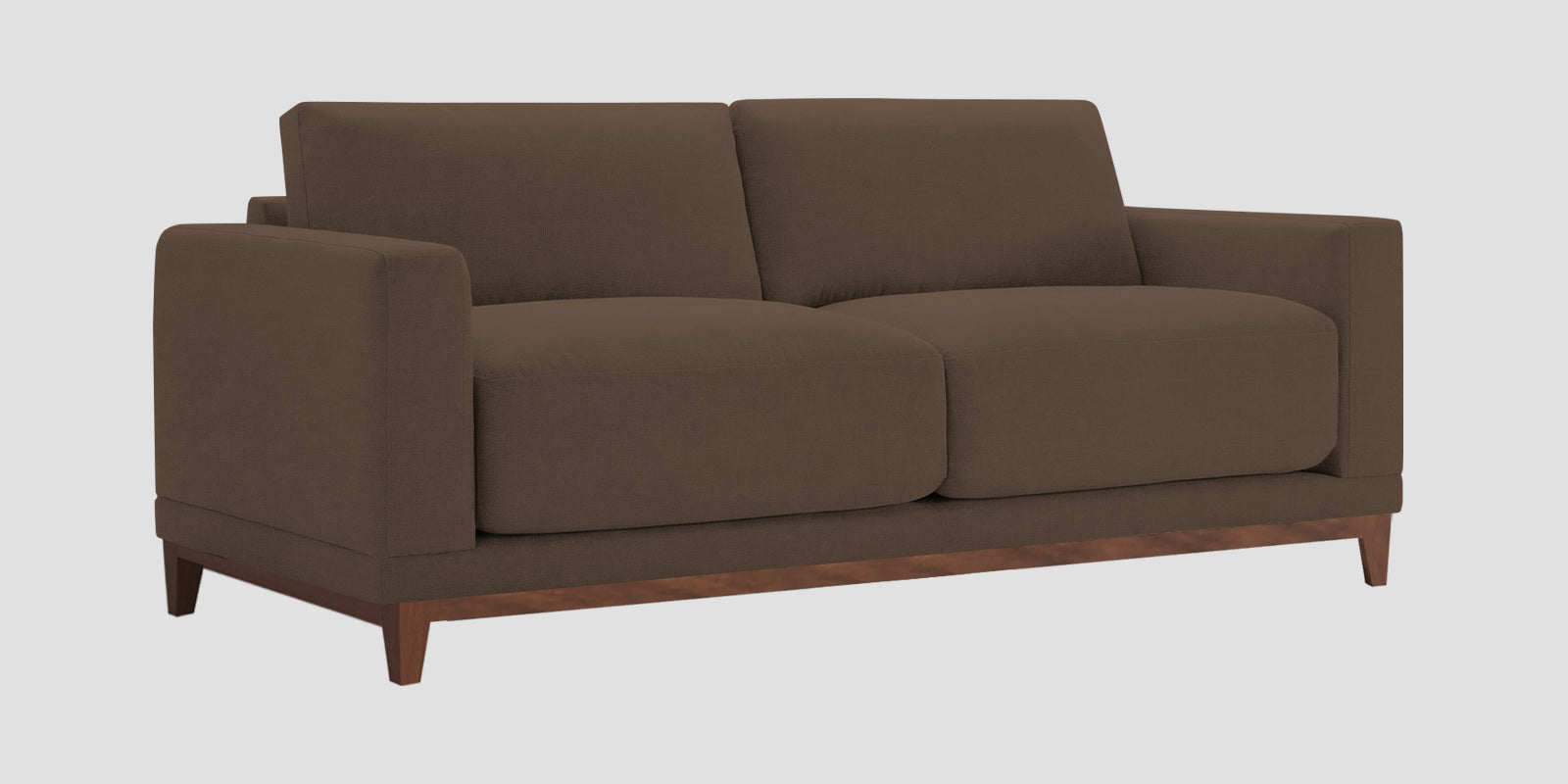 Esha Fabric 2 Seater Sofa In Rosy Brown Colour - Febonic Living