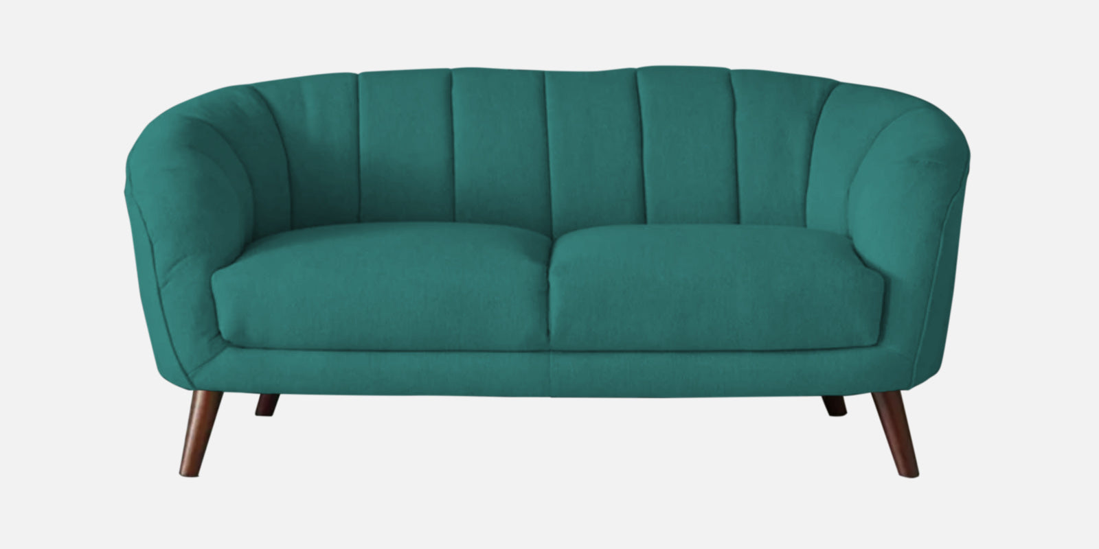 Benjamin Fabric 2 Seater Sofa In Sea Green Colour - Febonic Living