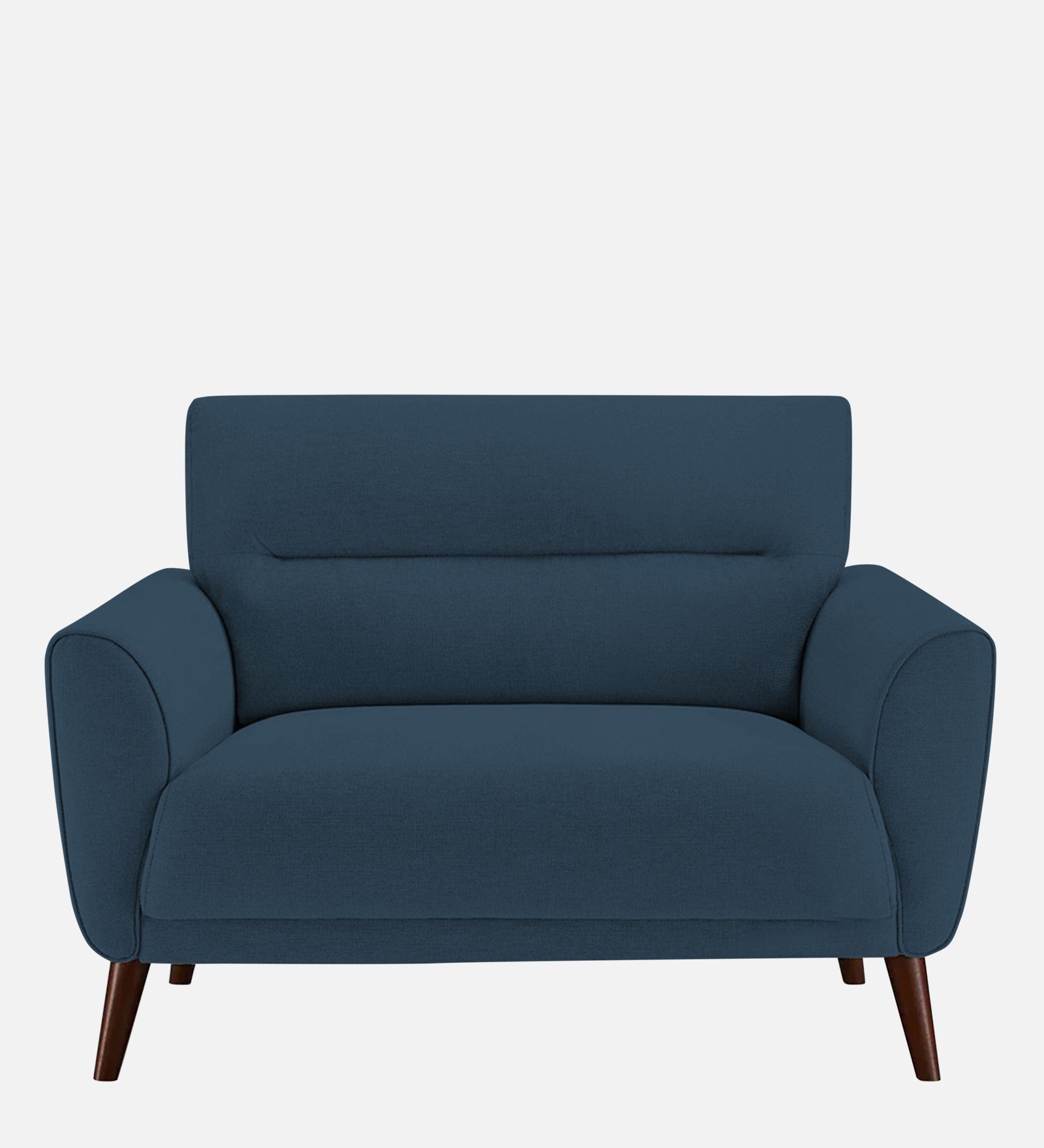 Castro Fabric 1 Seater Sofa In Light Blue Colour - Febonic Living
