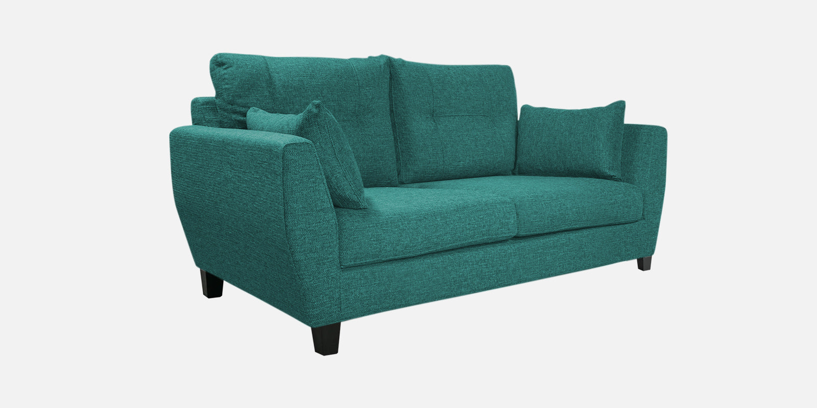 Mario Fabric 2 Seater Sofa In Sea Green Colour - Febonic Living