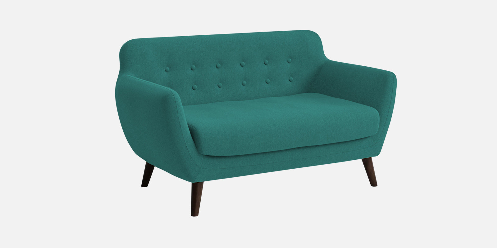 Goofy Fabric 2 Seater Sofa In Sea Green Colour - Febonic Living