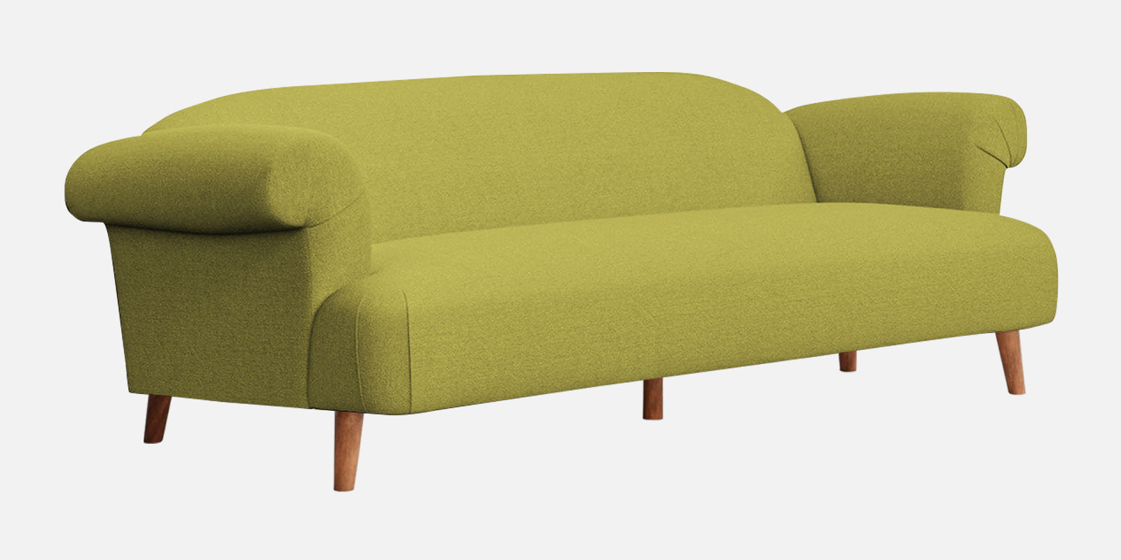Barber Fabric 3 Seater Sofa In Kelly Green Colour - Febonic Living