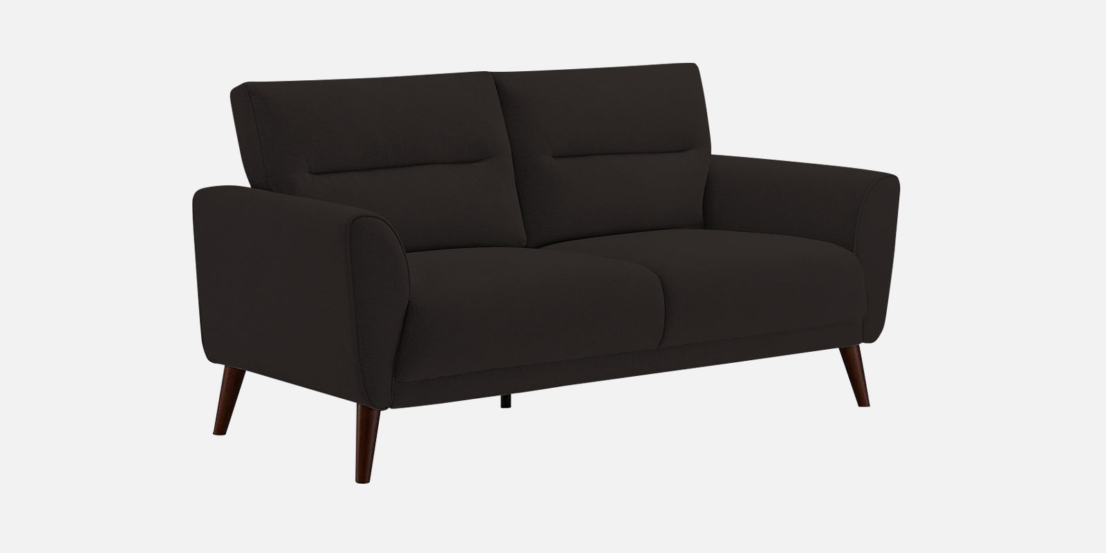 Castro Fabric 2 Seater Sofa In Cara Brown Colour - Febonic Living