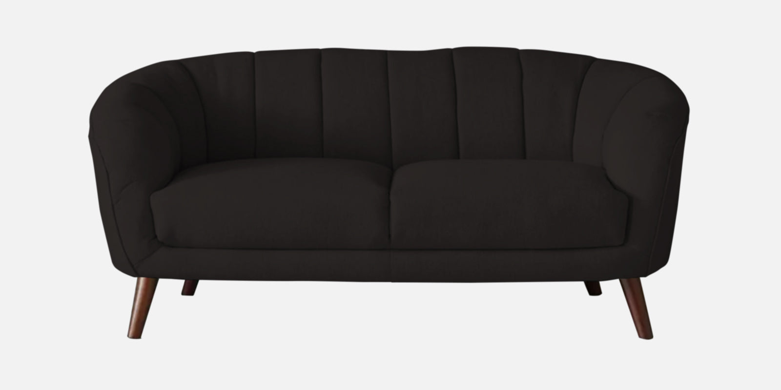 Benjamin Fabric 2 Seater Sofa In Cara Brown Colour - Febonic Living