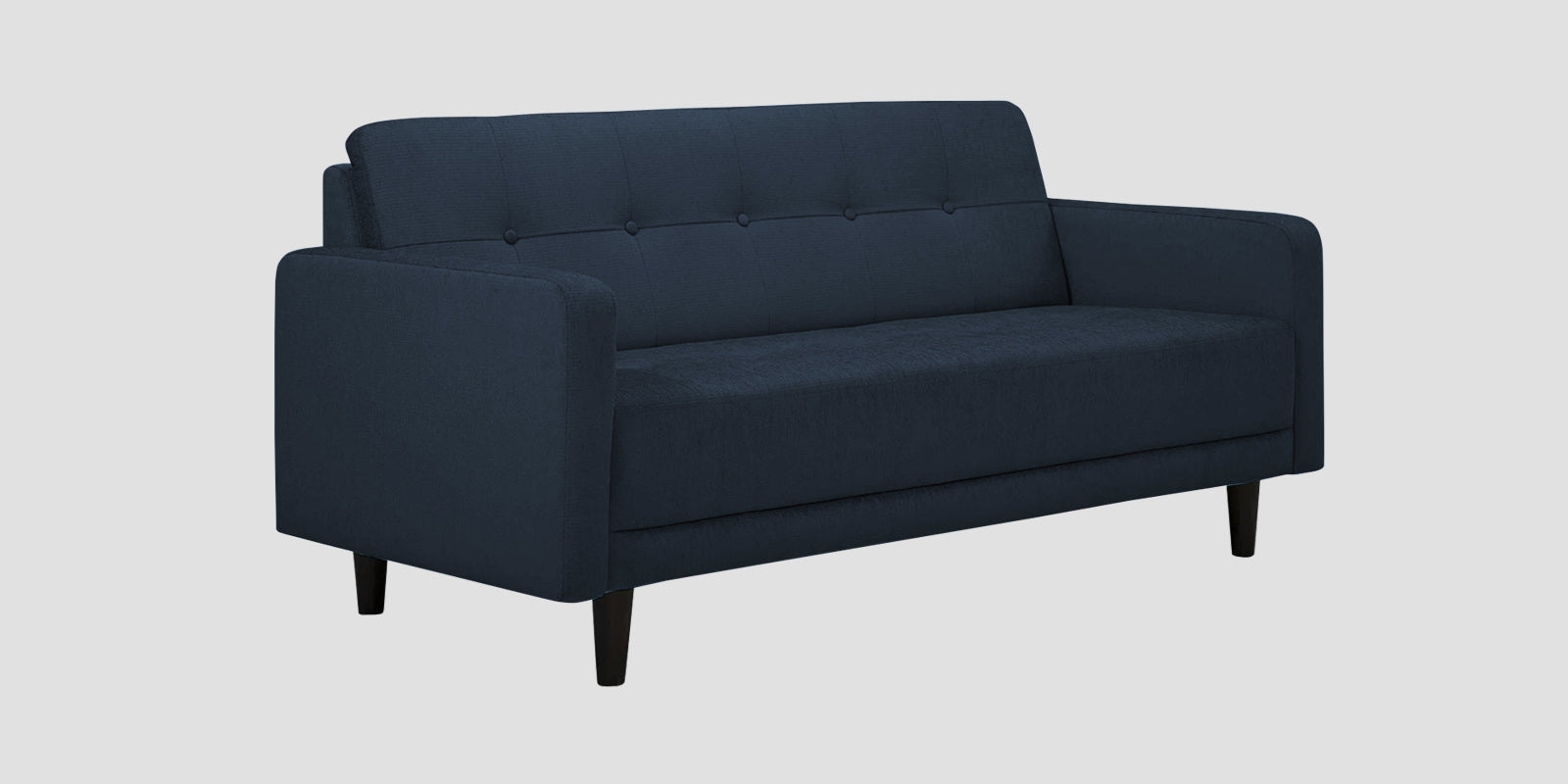 Noha Fabric 2 Seater Sofa In Denim Blue Colour - Febonic Living