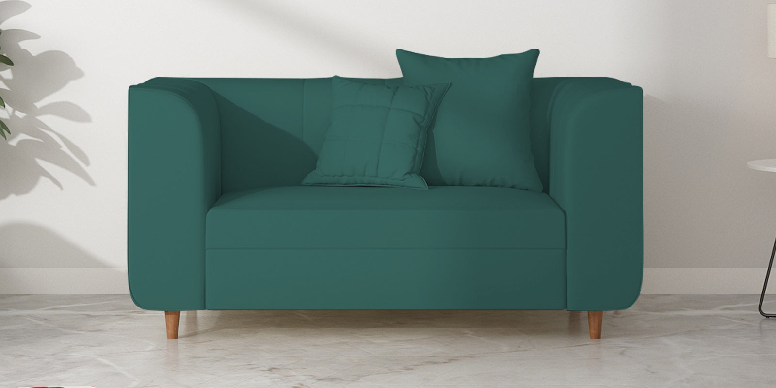 Sumo Velvet 2 Seater Sofa In Pine green Colour - Febonic Living