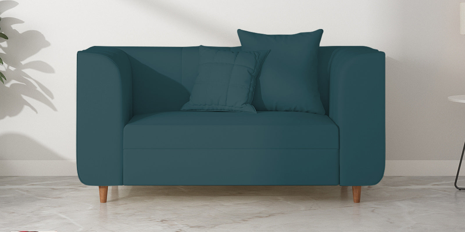 Sumo Velvet 2 Seater Sofa In Arabian Green Colour - Febonic Living