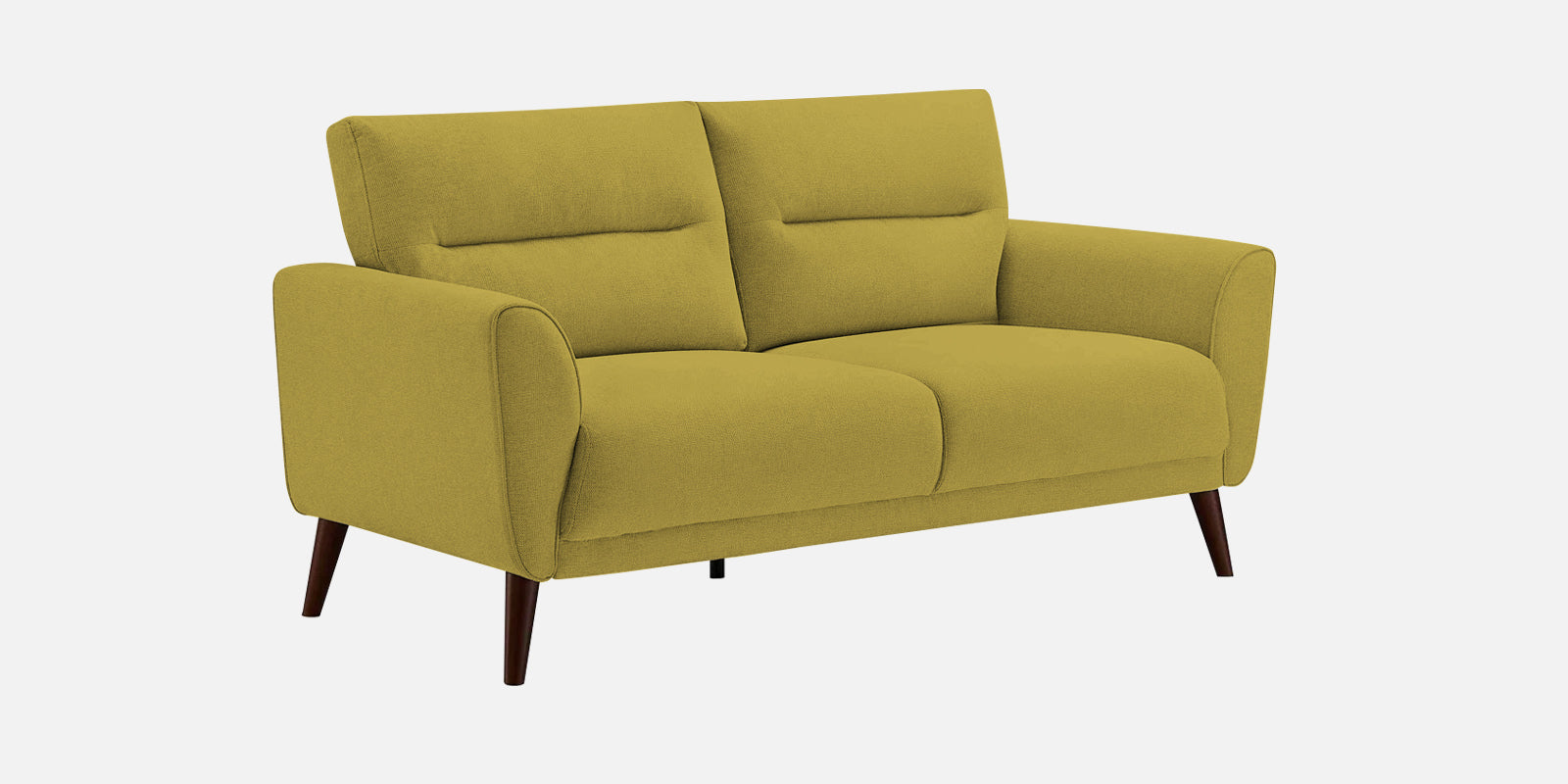 Castro Fabric 2 Seater Sofa In Parrot Green Colour - Febonic Living