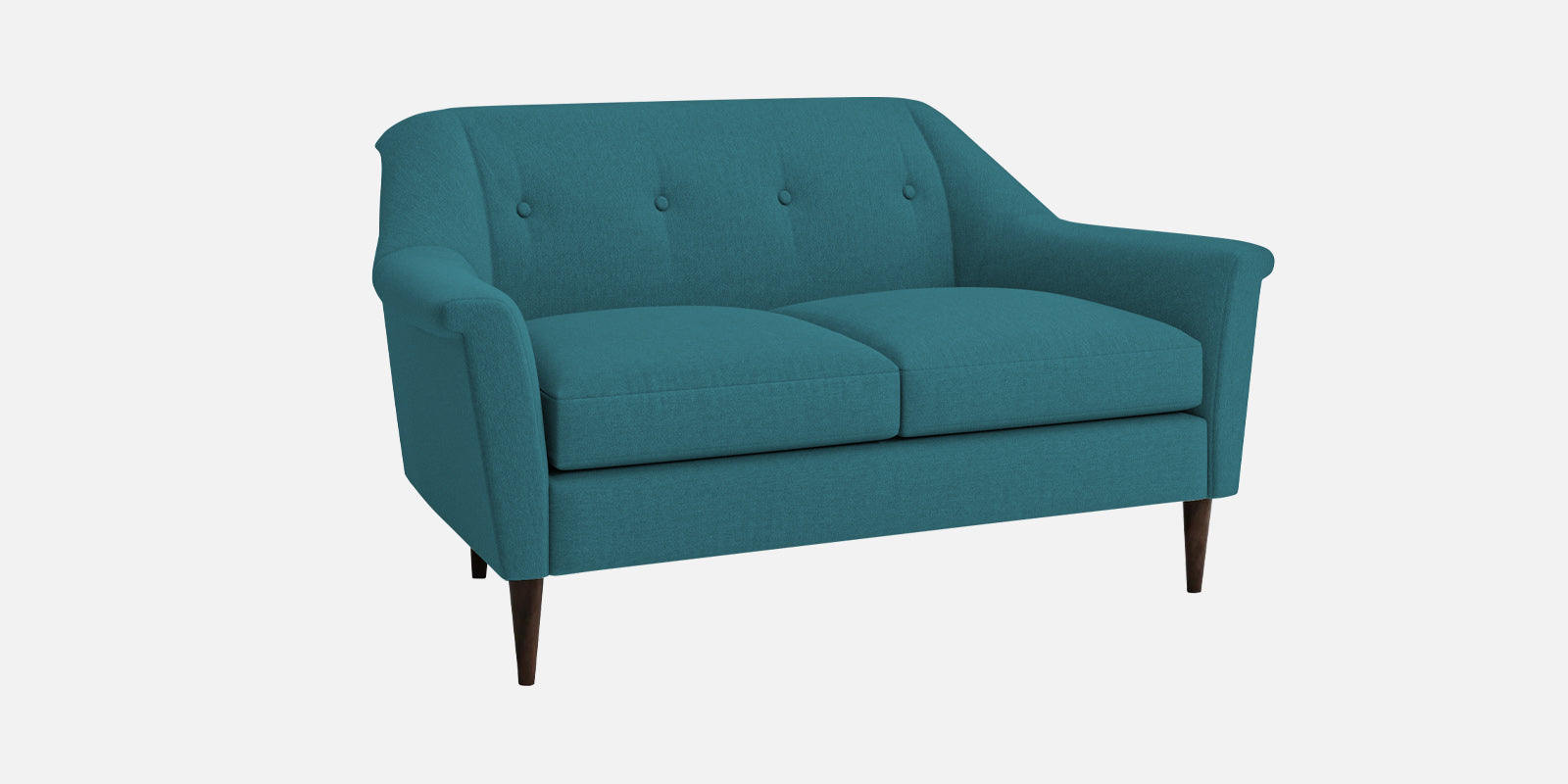 Homer Fabric 2 Seater Sofa In Water Blue Colour - Febonic Living
