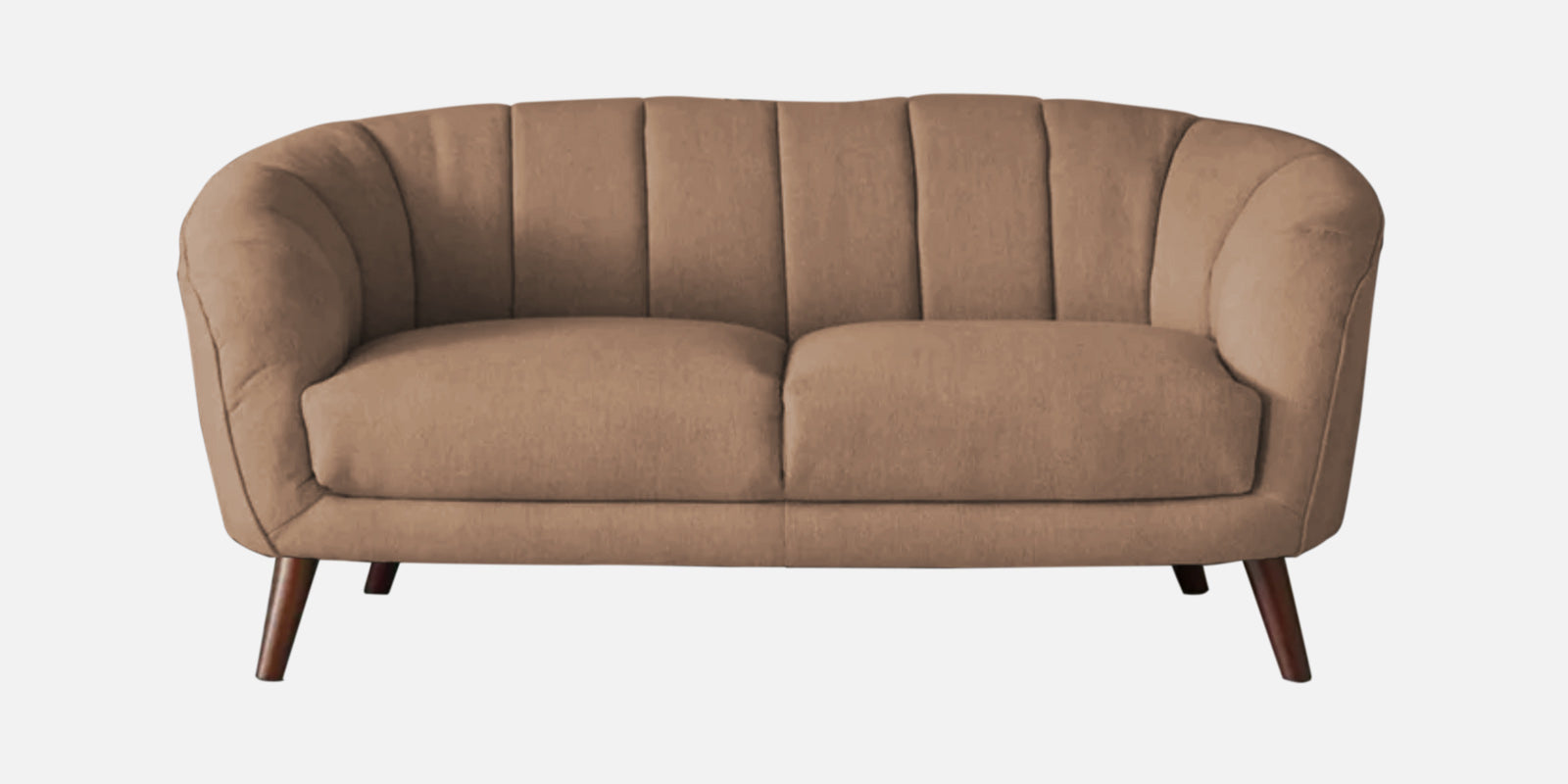 Benjamin Fabric 2 Seater Sofa In Cosmic Beige Colour - Febonic Living