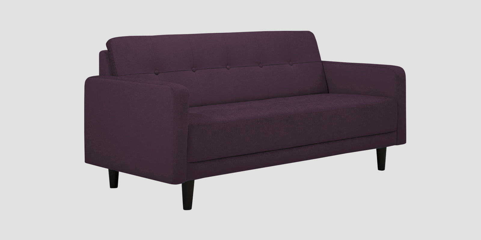 Noha Fabric 2 Seater Sofa In Greek Purple Colour - Febonic Living