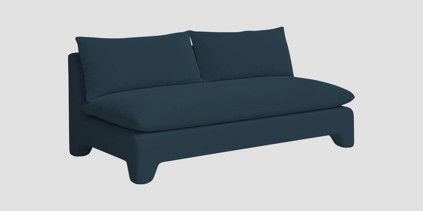 Azura Fabric 3 Seater Sofa In Cool Blue Colour - Febonic Living