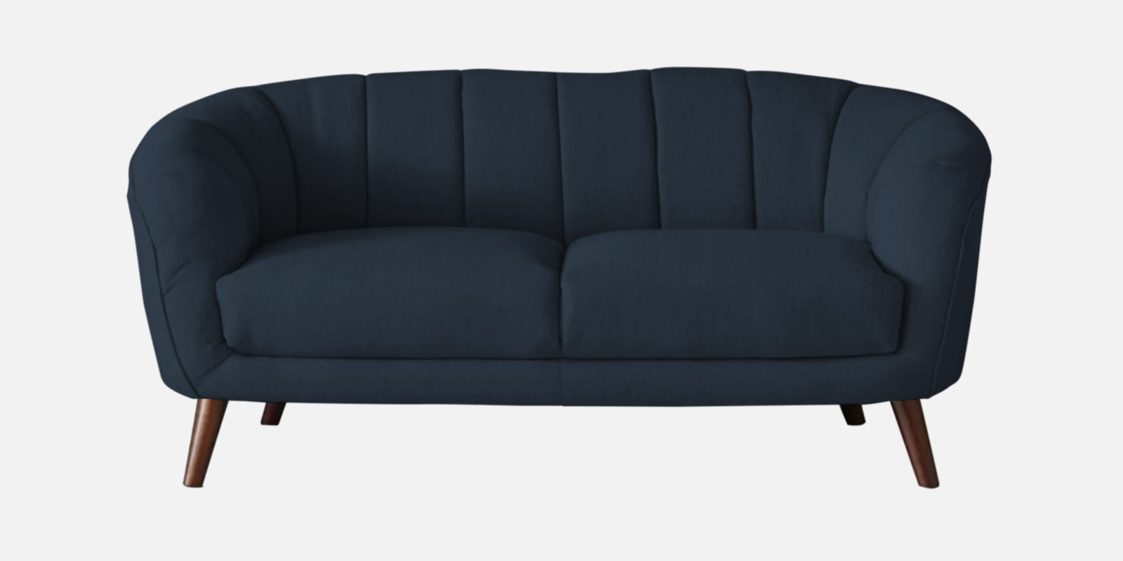Benjamin Fabric 2 Seater Sofa In Denim Blue Colour - Febonic Living