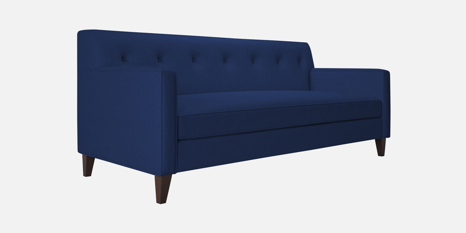 Miller Fabric 3 Seater Sofa In Royal Blue Colour - Febonic Living