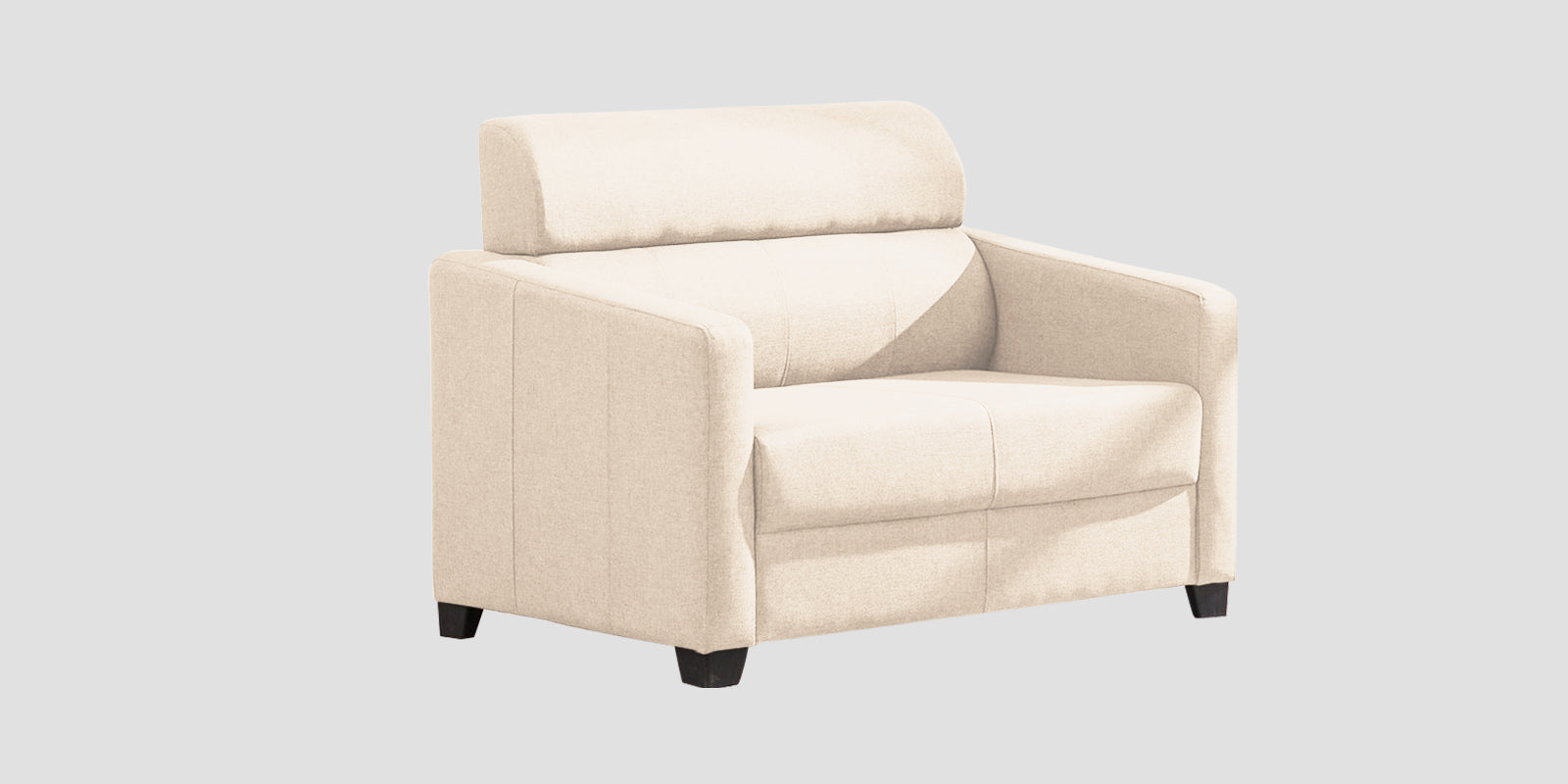 Devo Fabric 2 Seater Sofa In Woom Beige Colour - Febonic Living