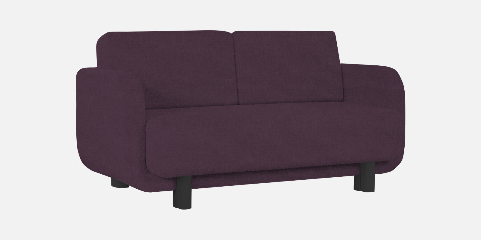 Varu Fabric 2 Seater Sofa In Greek Purple Colour - Febonic Living