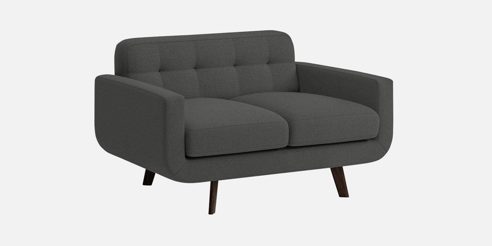 Marsela Fabric 2 Seater Sofa In Stone Grey Colour - Febonic Living