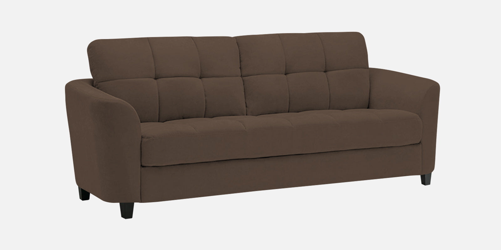 Mulan Fabric 2 Seater Sofa In Rose Brown Colour - Febonic Living