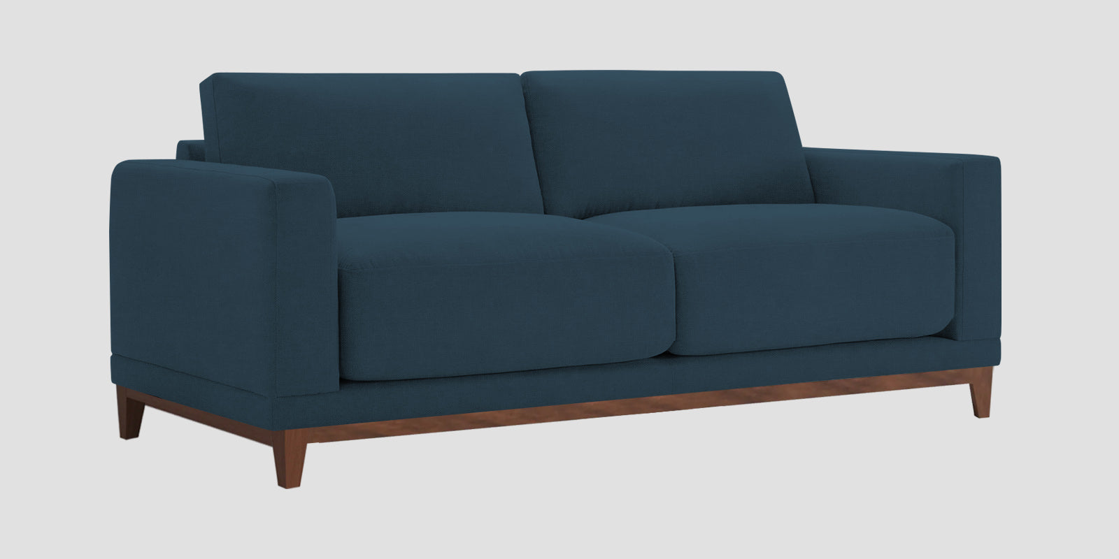 Esha Fabric 2 Seater Sofa In Cool Blue Colour - Febonic Living