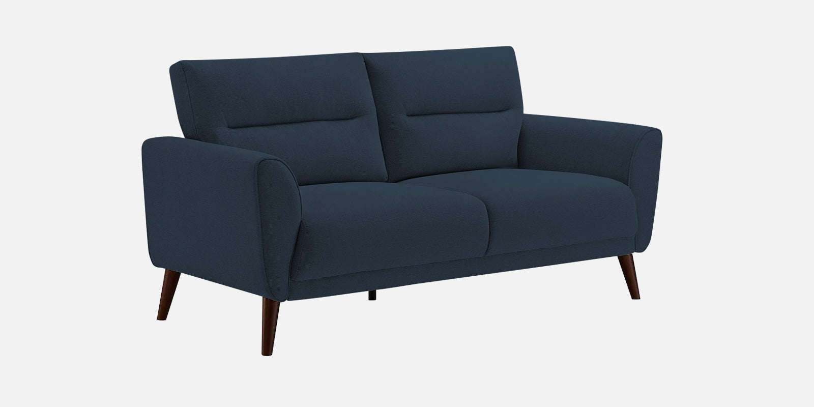 Castro Fabric 2 Seater Sofa In Denim Blue Colour - Febonic Living