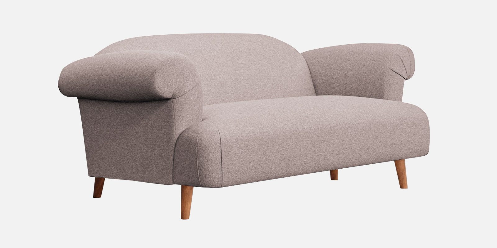 Barber Fabric 2 Seater Sofa In Almond Beige Colour - Febonic Living