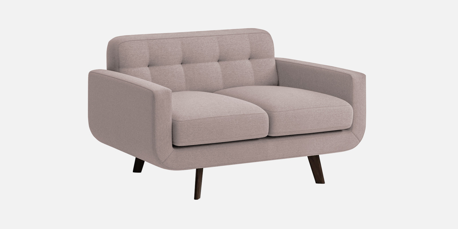 Marsela Fabric 2 Seater Sofa In Almond Beige Colour - Febonic Living