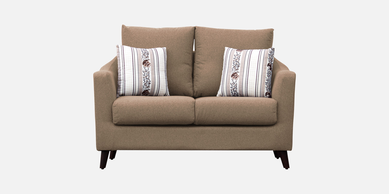 Kevin Fabric 2 Seater Sofa In Cosmic Beige Colour - Febonic Living