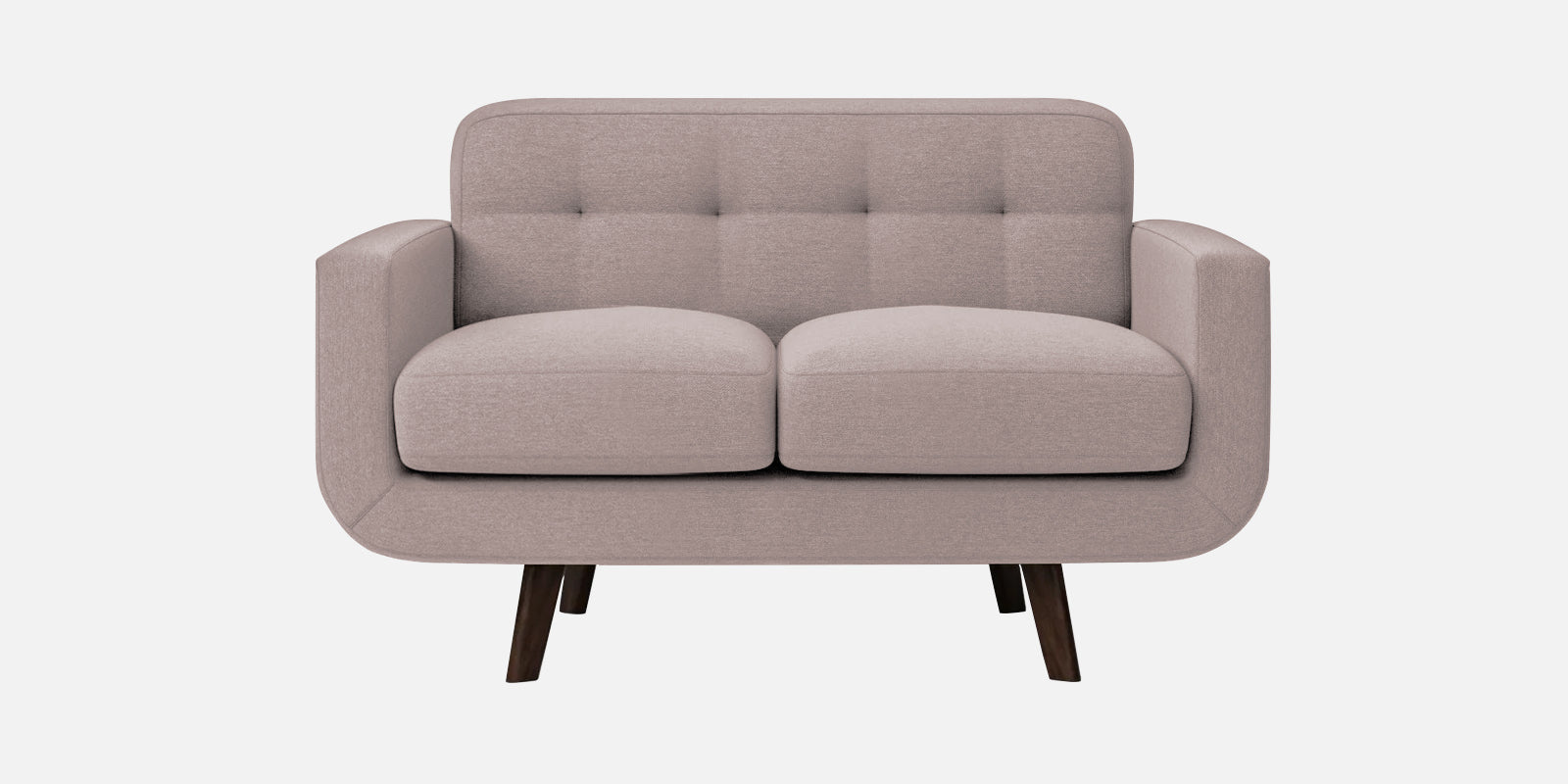 Marsela Fabric 2 Seater Sofa In Almond Beige Colour - Febonic Living