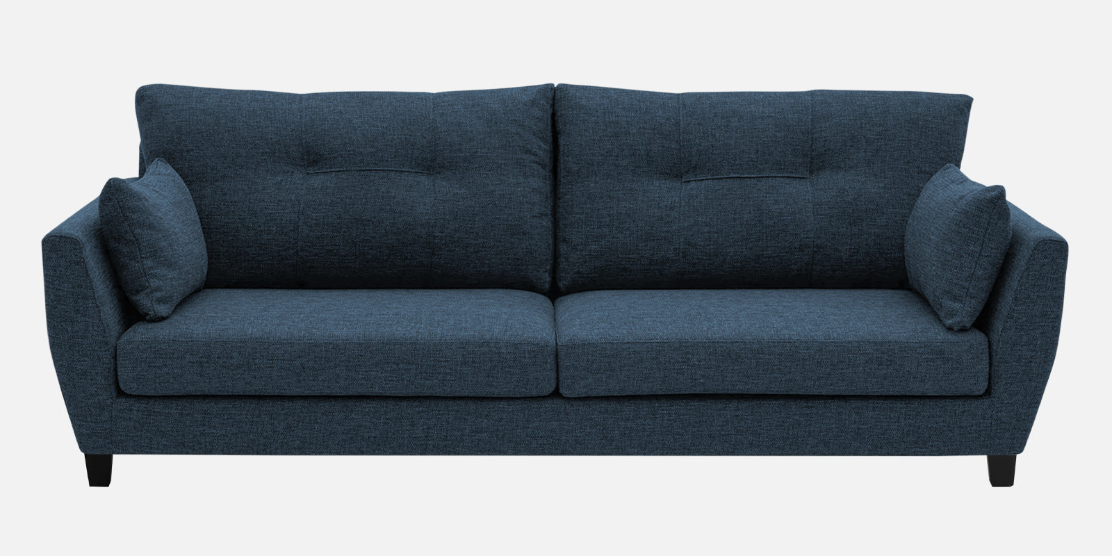 Mario Fabric 3 Seater Sofa In Light Blue Colour - Febonic Living