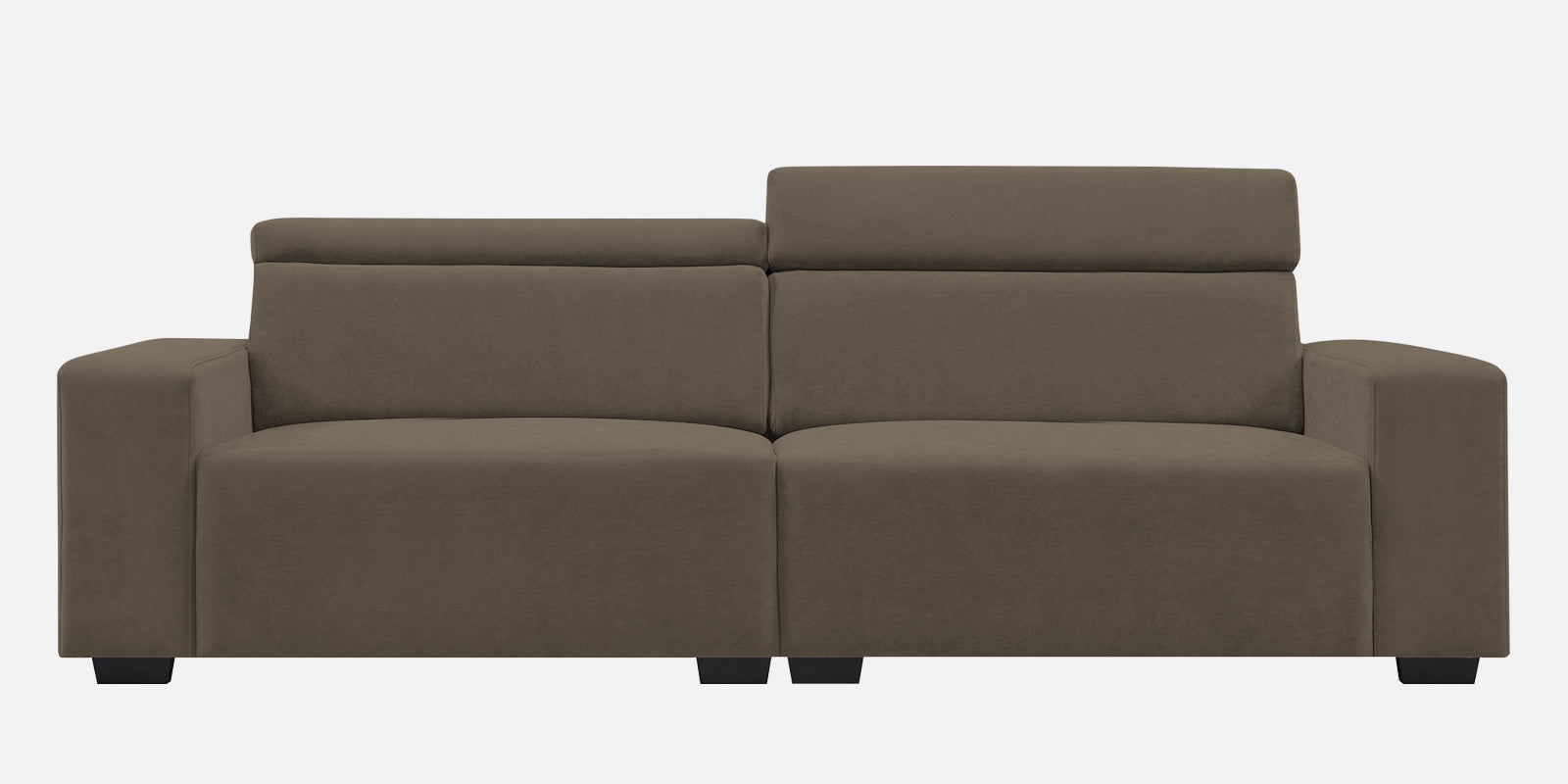 Hiro Fabric 3 Seater Sofa In Broco Dust Colour - Febonic Living