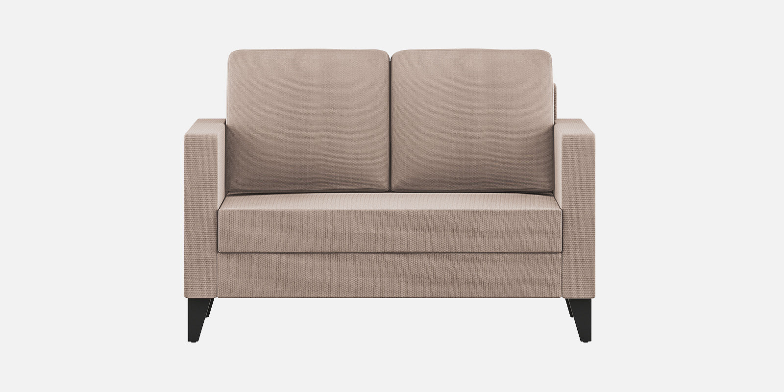 Nori Fabric 2 Seater Sofa In Kadhi Beige Colour - Febonic Living
