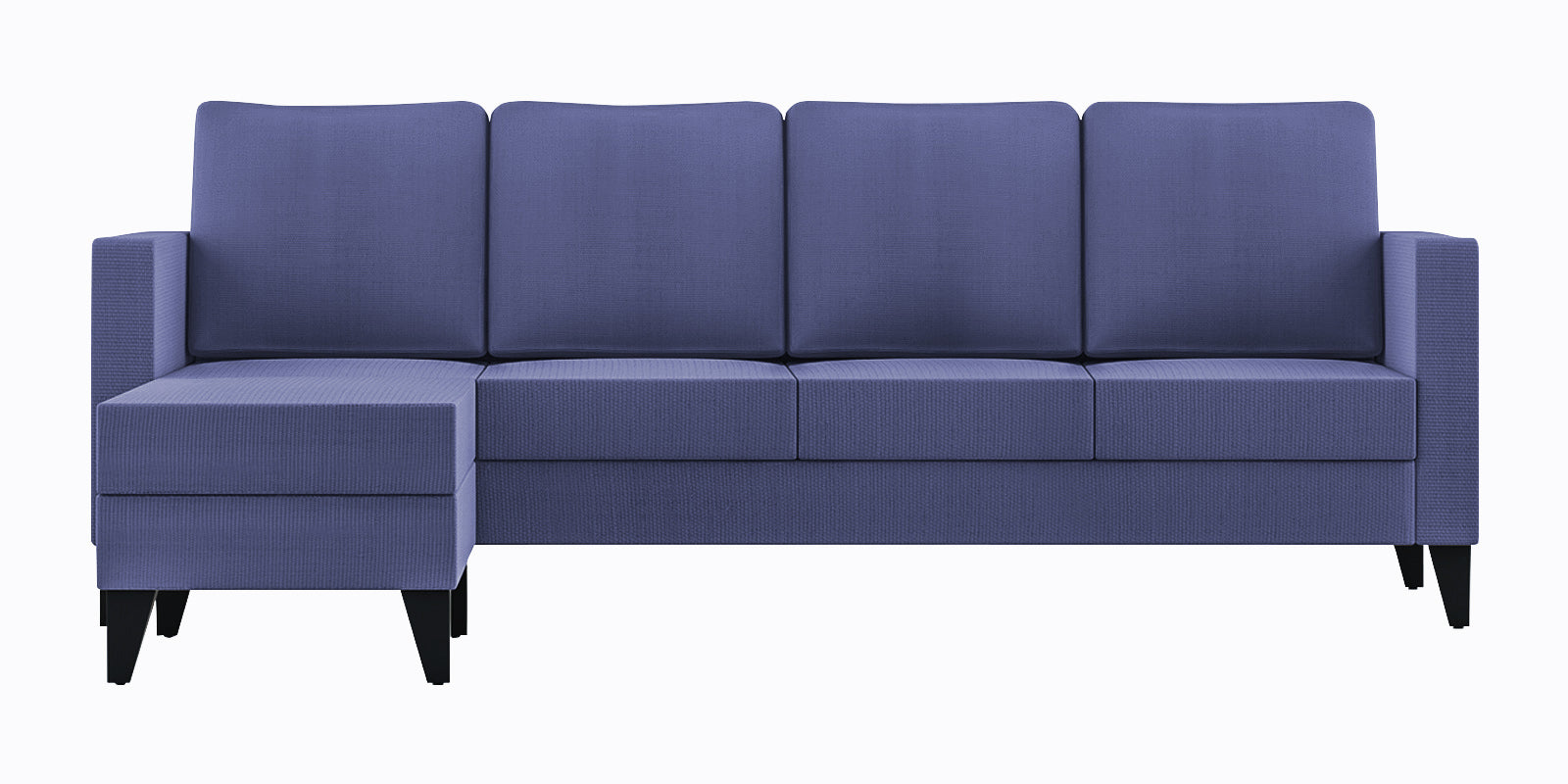 Nori Fabric RHS Sectional Sofa (3+Lounger) In Slate Blue Colour - Febonic Living