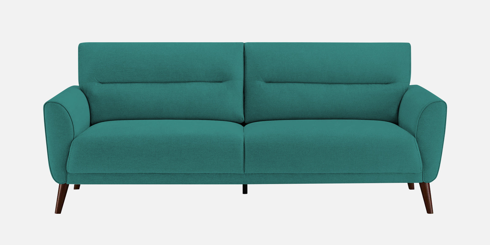 Castro Fabric 3 Seater Sofa In Sea Green Colour - Febonic Living