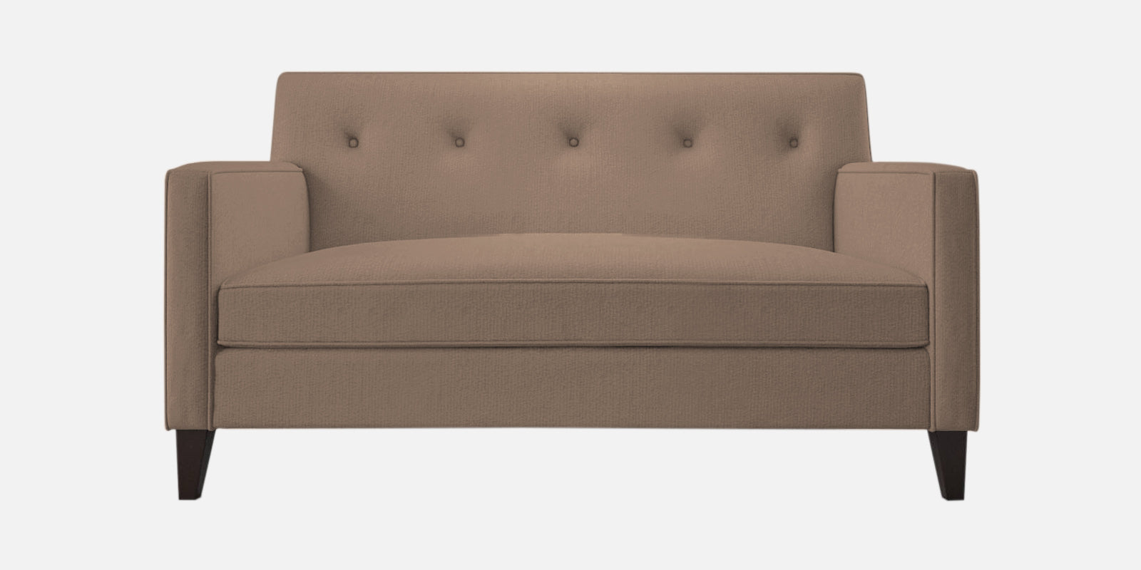 Miller Fabric 2 Seater Sofa In Cookie Beige Colour - Febonic Living