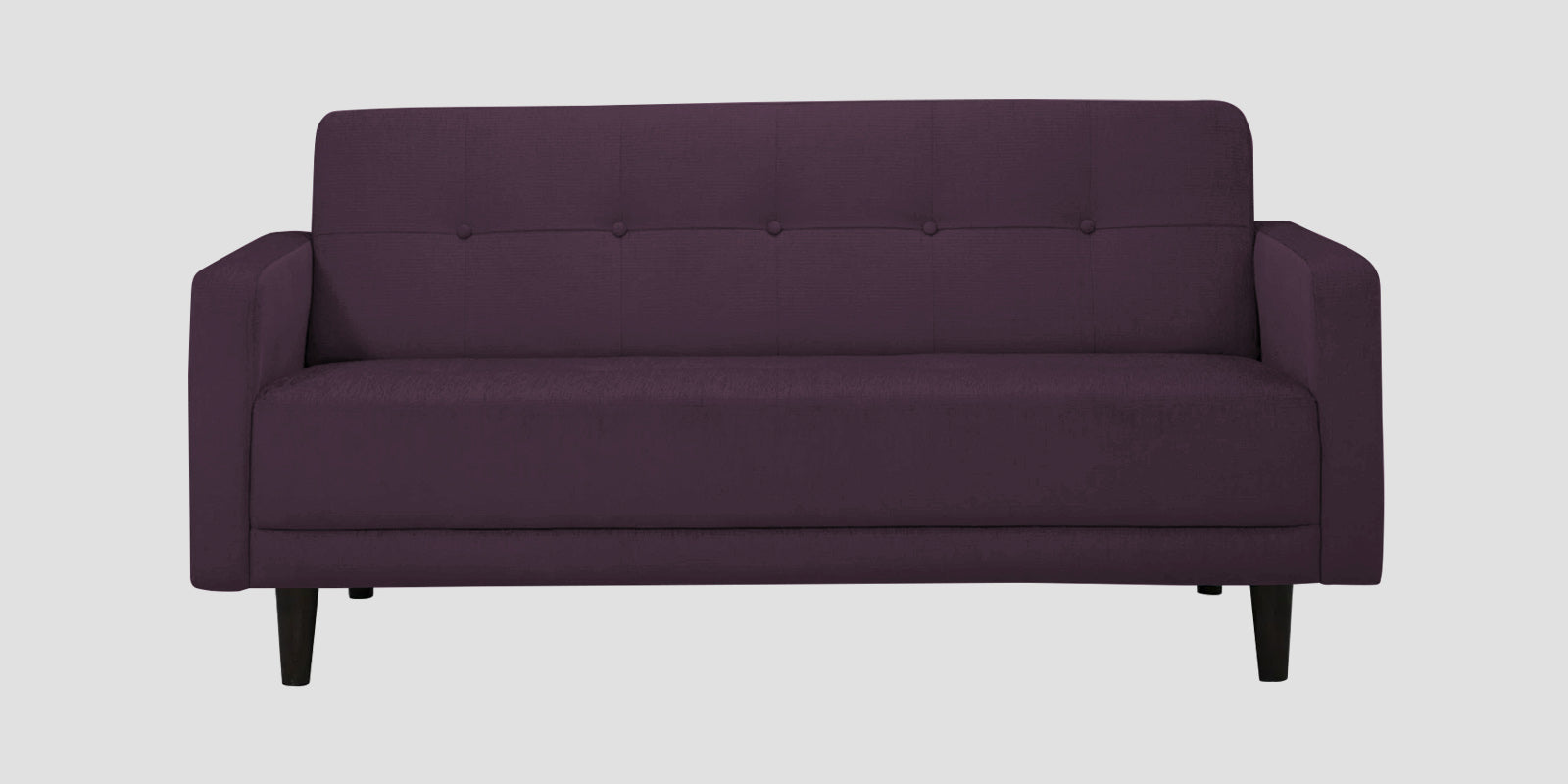 Noha Fabric 2 Seater Sofa In Greek Purple Colour - Febonic Living