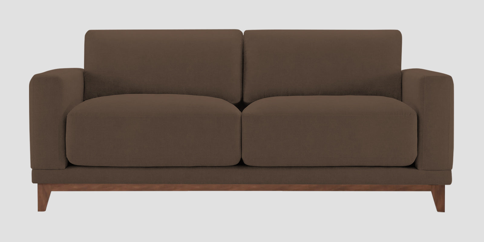 Esha Fabric 2 Seater Sofa In Rosy Brown Colour - Febonic Living