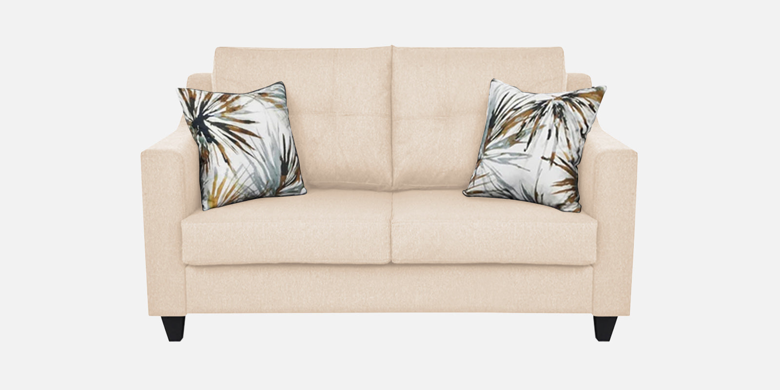 Welly Fabric 2 Seater Sofa In Woom Beige Colour - Febonic Living