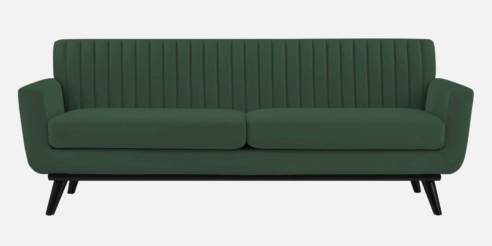 Tucker Velvet 3 Seater Sofa In Amazon Green Colour - Febonic Living