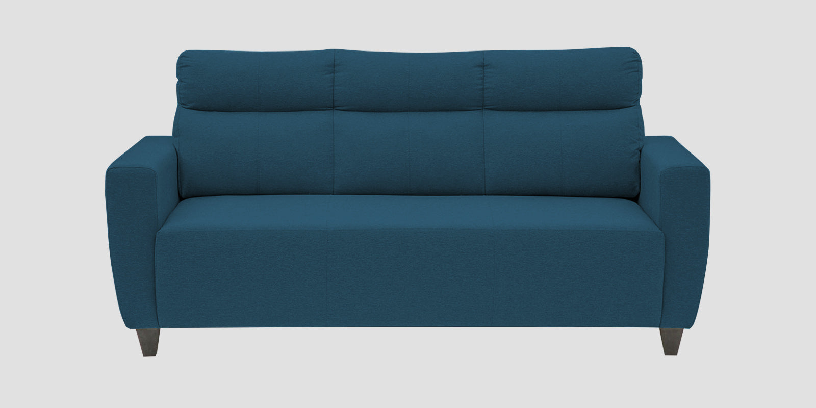 Honor Fabric 3 Seater Sofa In Eclipse Blue Colour - Febonic Living