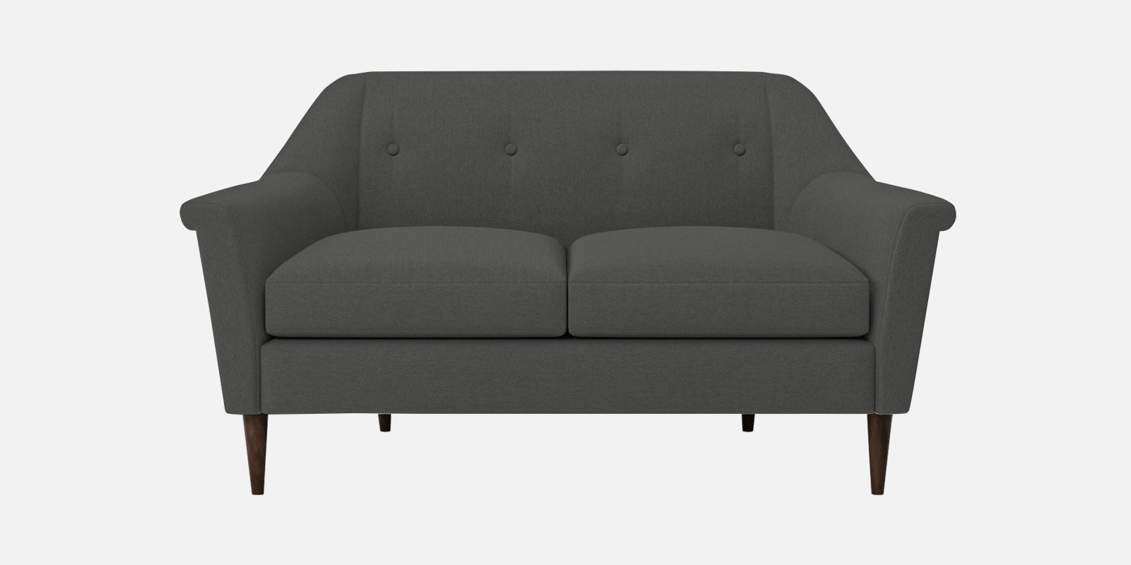 Homer Fabric 2 Seater Sofa In Stone Grey Colour - Febonic Living