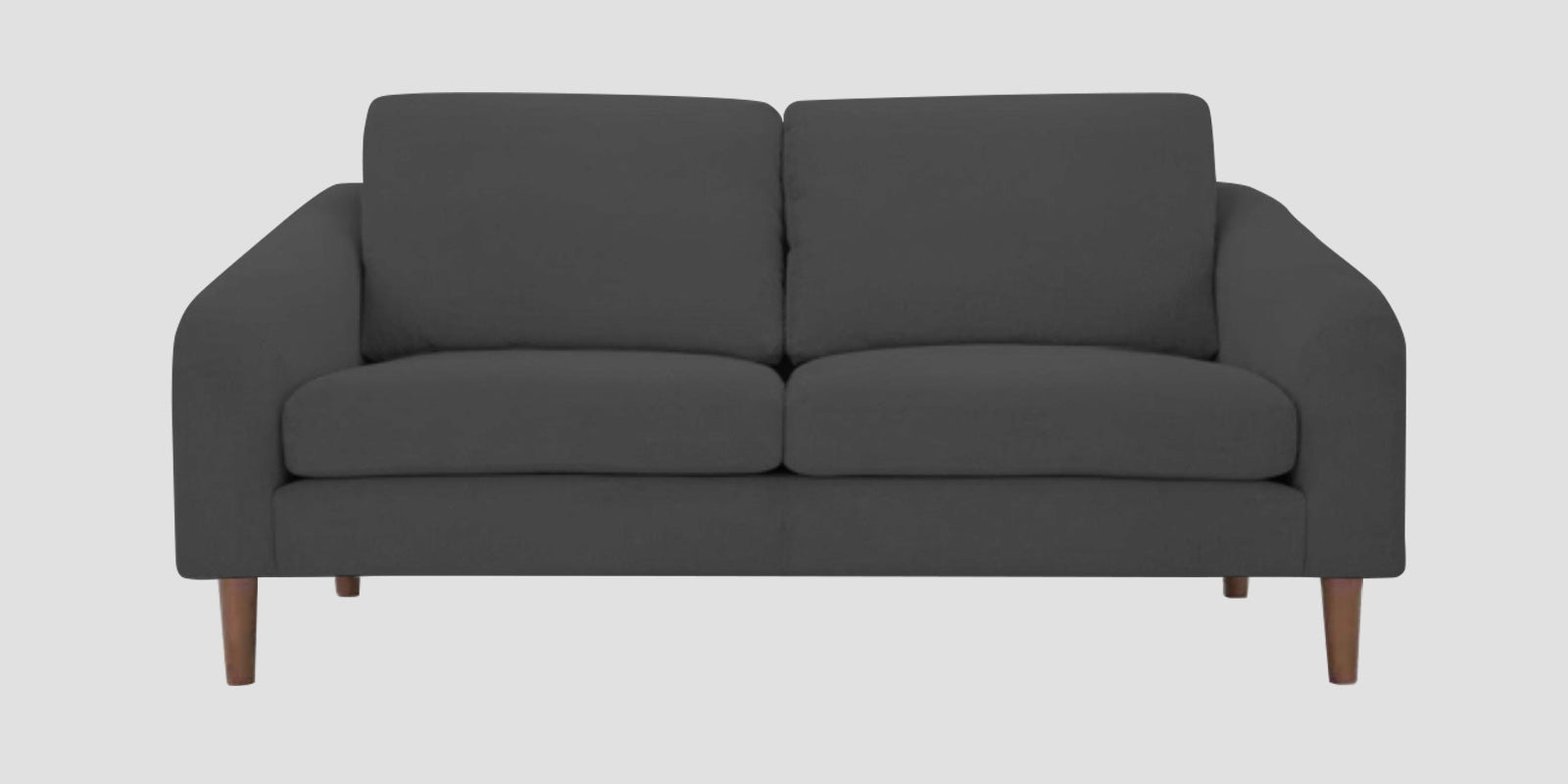 Elara Fabric 2 Seater Sofa in Stone Grey Colour - Febonic Living