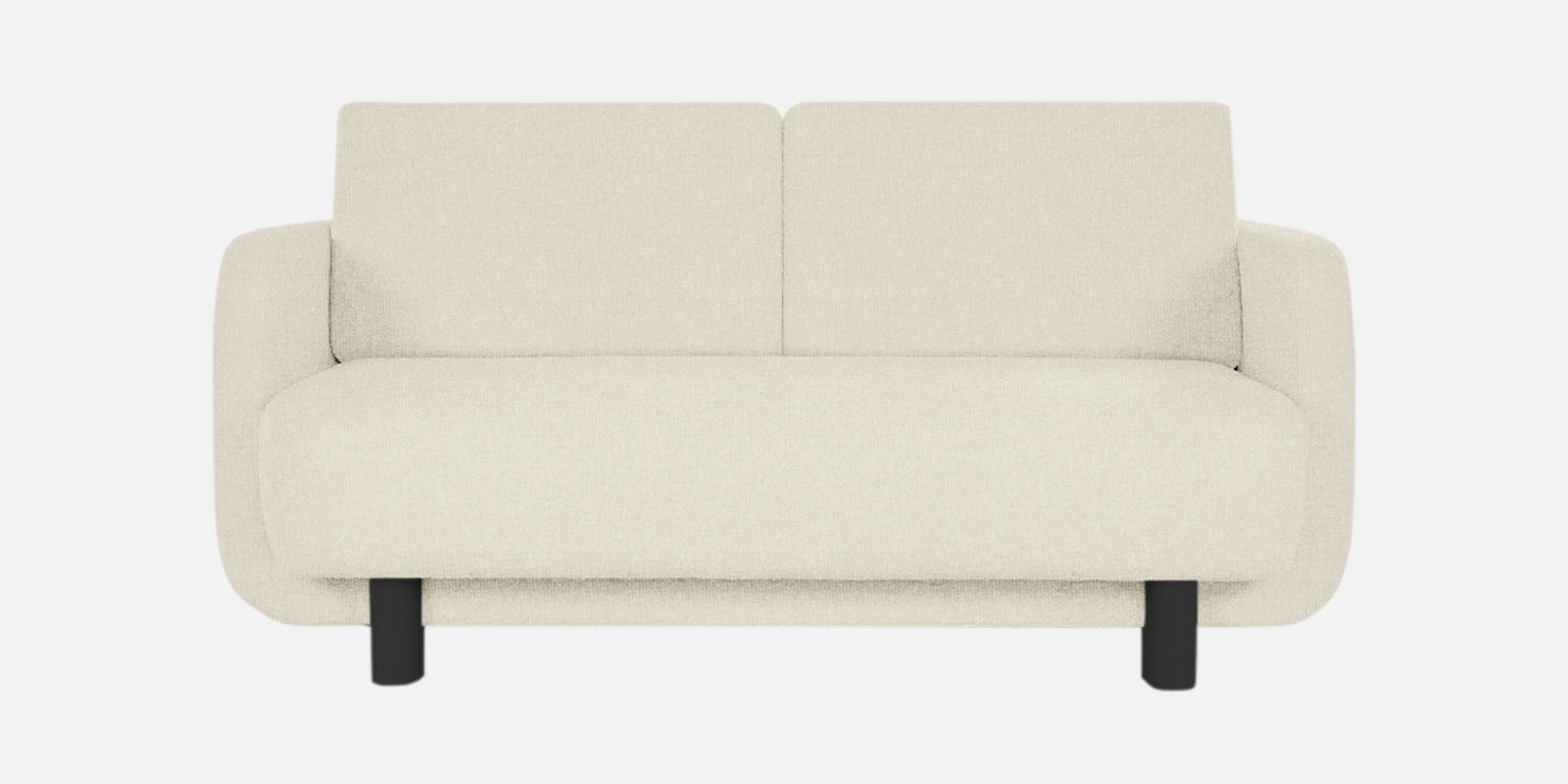 Varu Fabric 2 Seater Sofa In Ivory Cream Colour - Febonic Living