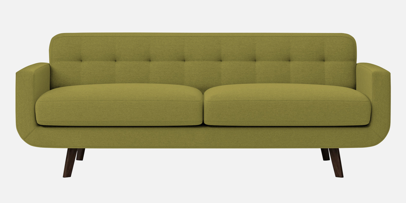 Marsela Fabric 3 Seater Sofa In Kelly Green Colour - Febonic Living