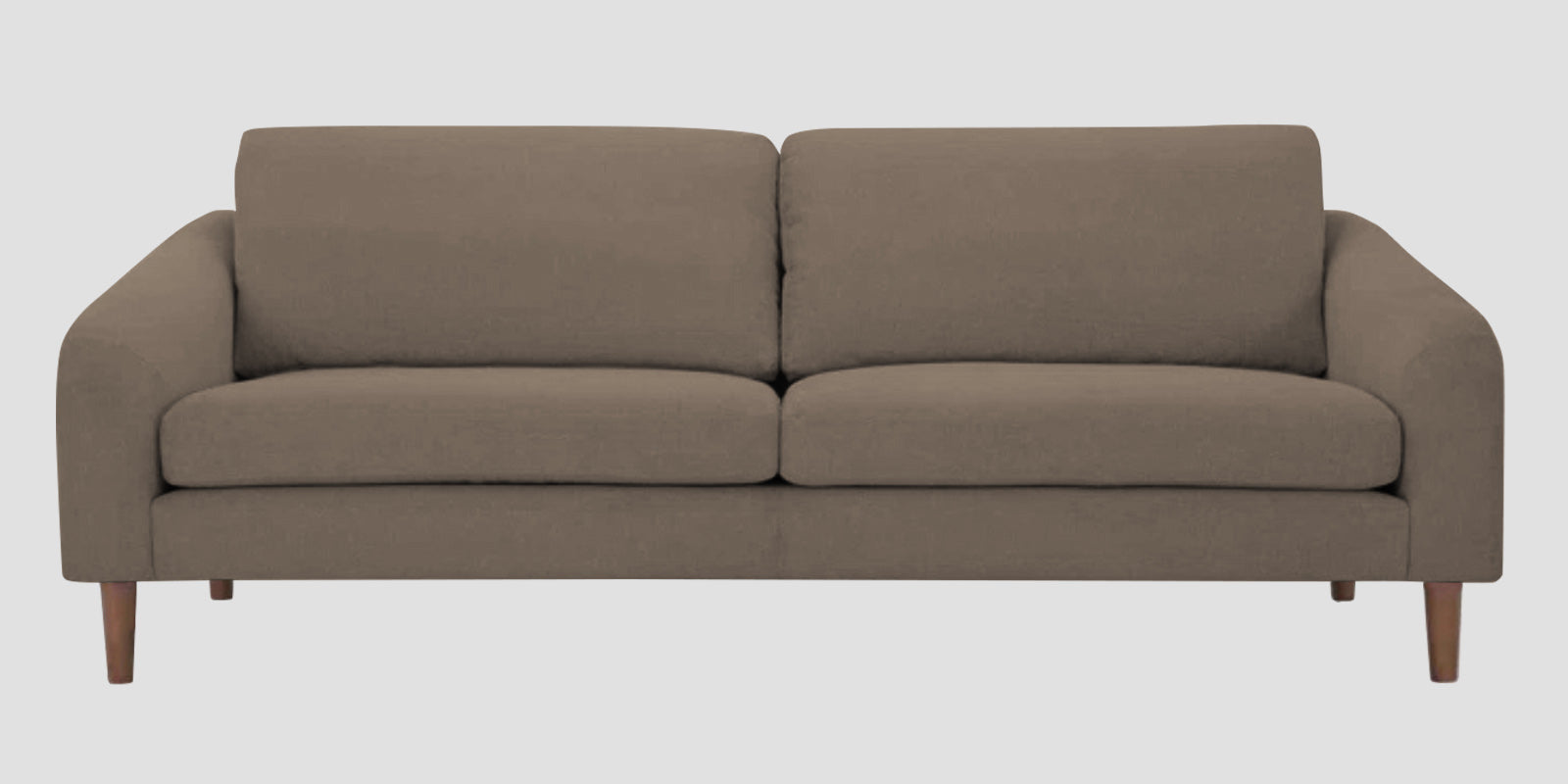 Elara Fabric 3 Seater Sofa in Hazel Beige Colour - Febonic Living