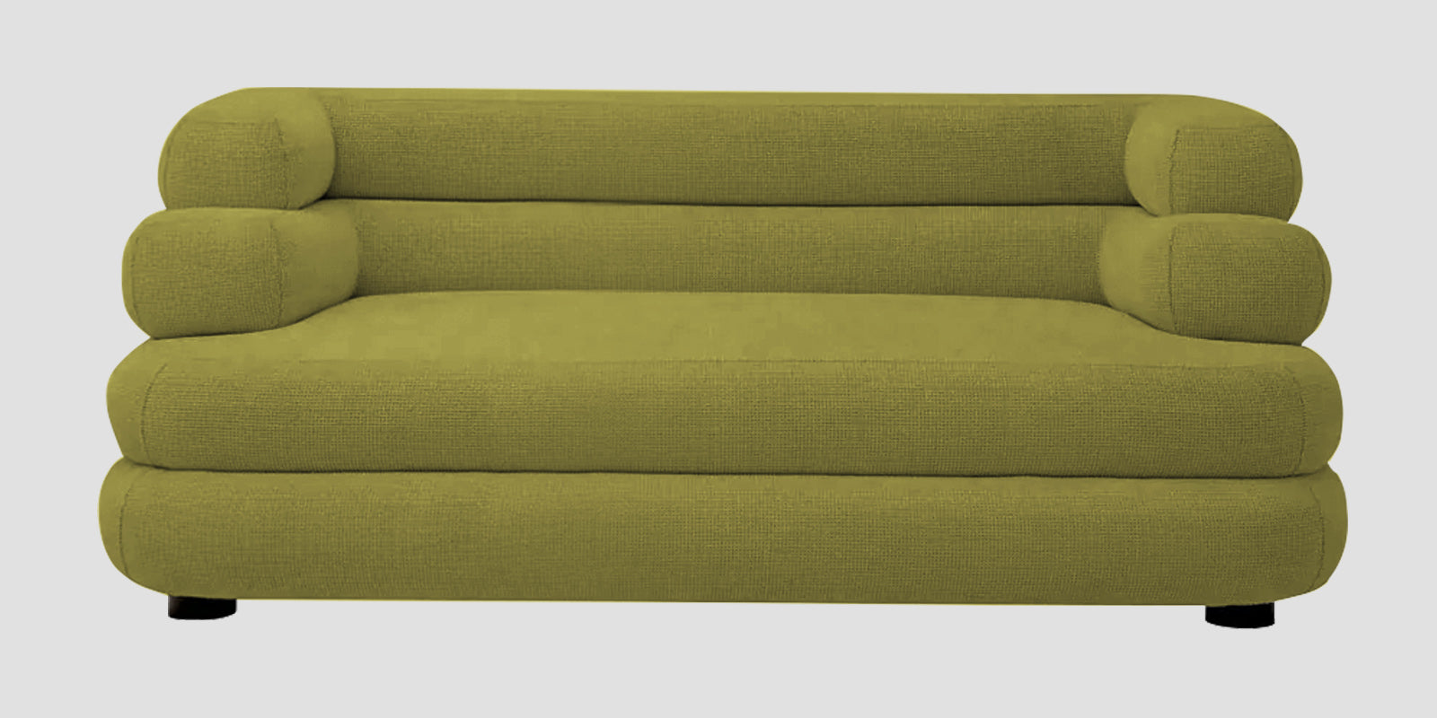 Wener Fabric 2 Seater Sofa In Kelly Green Colour - Febonic Living