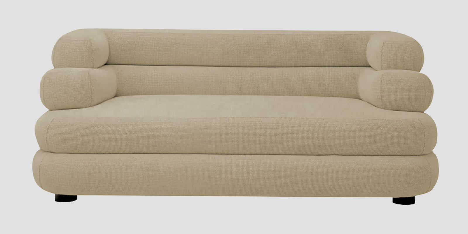 Wener Fabric 2 Seater Sofa In Honey Beige Colour - Febonic Living